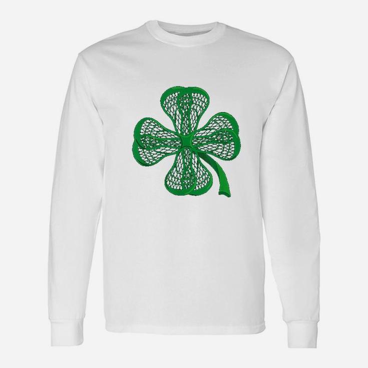 Shamrock Lacrosse T Shirt Lucky Lacrosse Tee