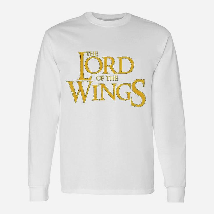 Lord Of The Wings Bbq Chicken Wings Bbq Long Sleeve T-Shirt
