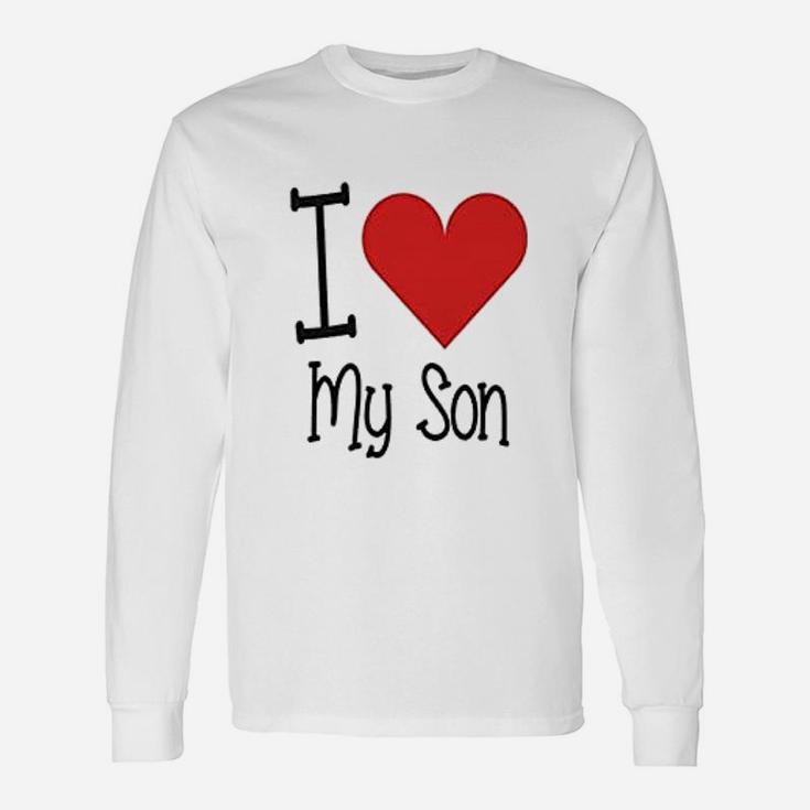 I Love My Daddy I Love My Son Father Long Sleeve T-Shirt