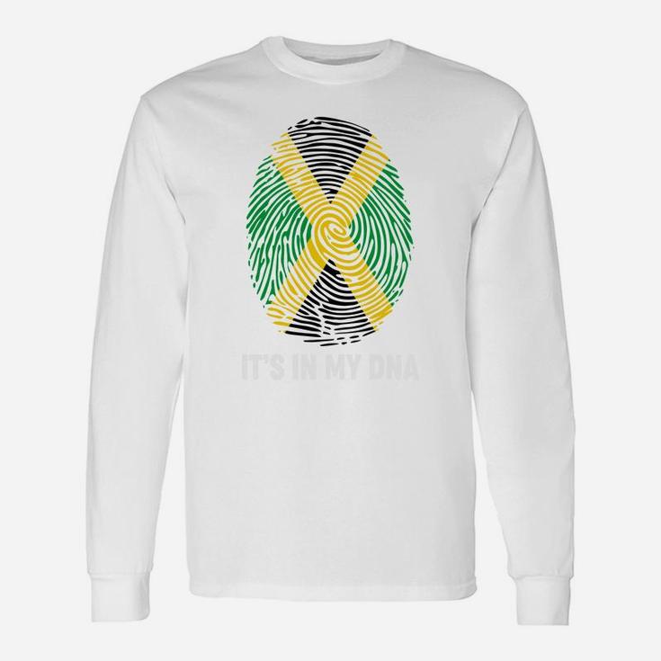 I Love My Jamaica Country It Is In My Dna Long Sleeve T-Shirt