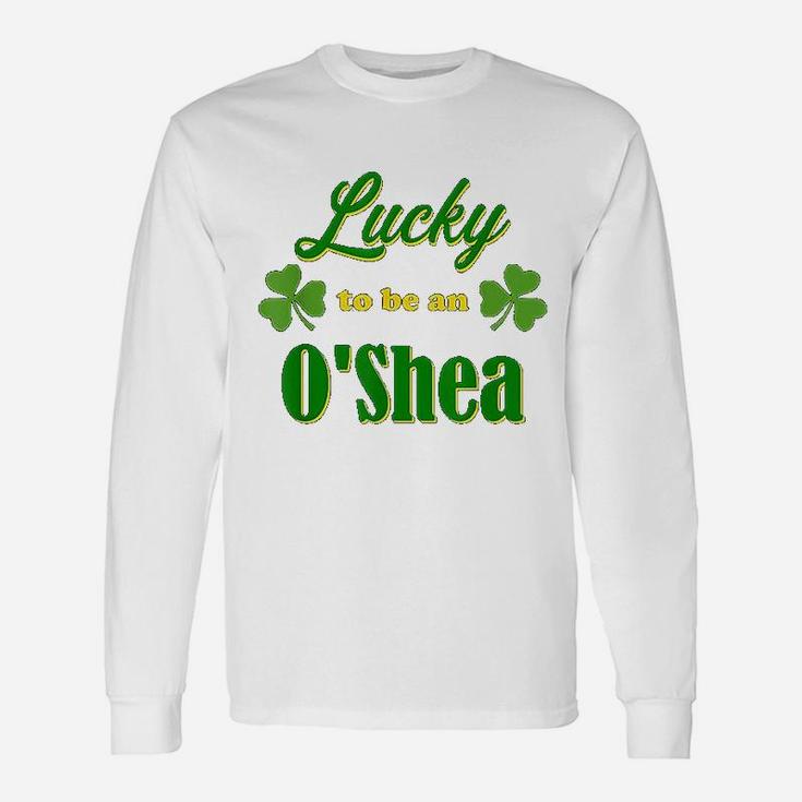 Lucky To Be An Oshea Irish Heritage Pride Long Sleeve T-Shirt