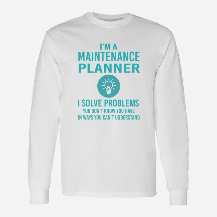 Maintenance Planner Long Sleeve T-Shirt