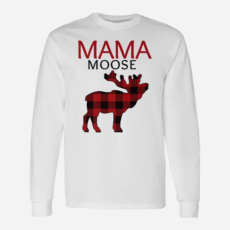 Mama Moose Matching Christmas Plaid Pajama Tee Long Sleeve T-Shirt
