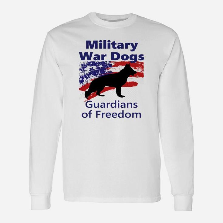 Military War Dogs Long Sleeve T-Shirt