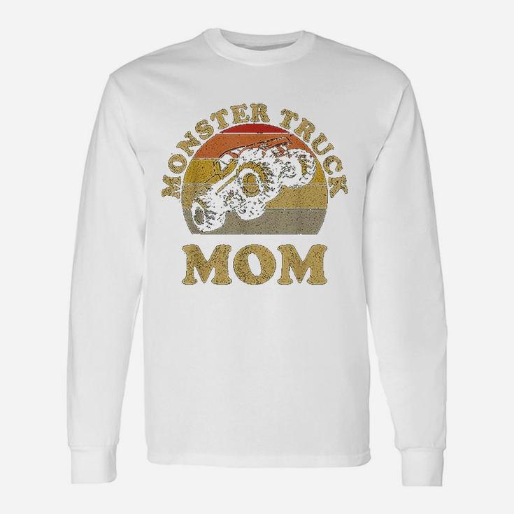 Monster Truck Mom Retro Vintage Monster Truck Long Sleeve T-Shirt