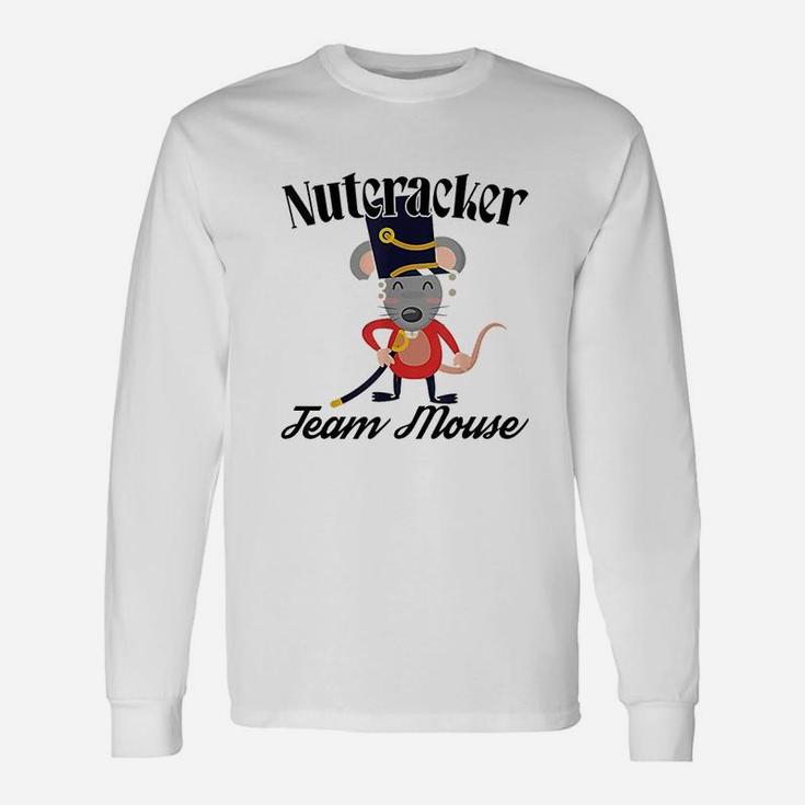 Nutcracker Soldier Toy Christmas Dance Team Mouse Long Sleeve T-Shirt