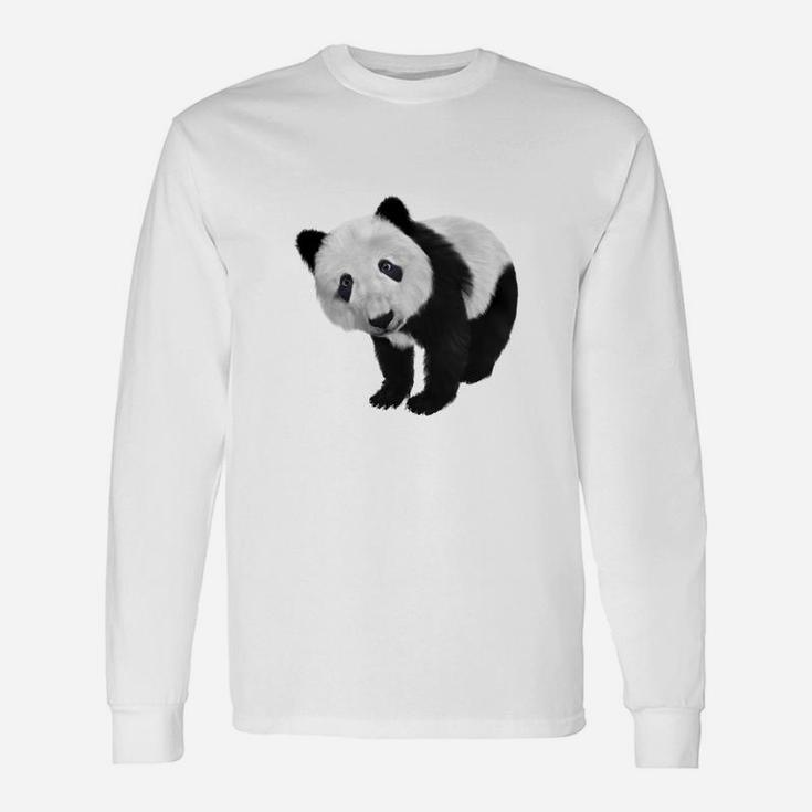 Panda Bear Cute Adorable Panda Teddy Bear Cub Sweatshirt Long Sleeve T-Shirt