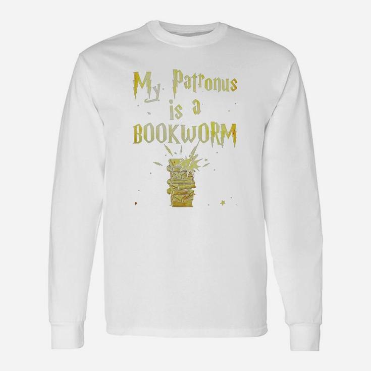 My Patronus Is A Bookworm Reading T-shirt Long Sleeve T-Shirt