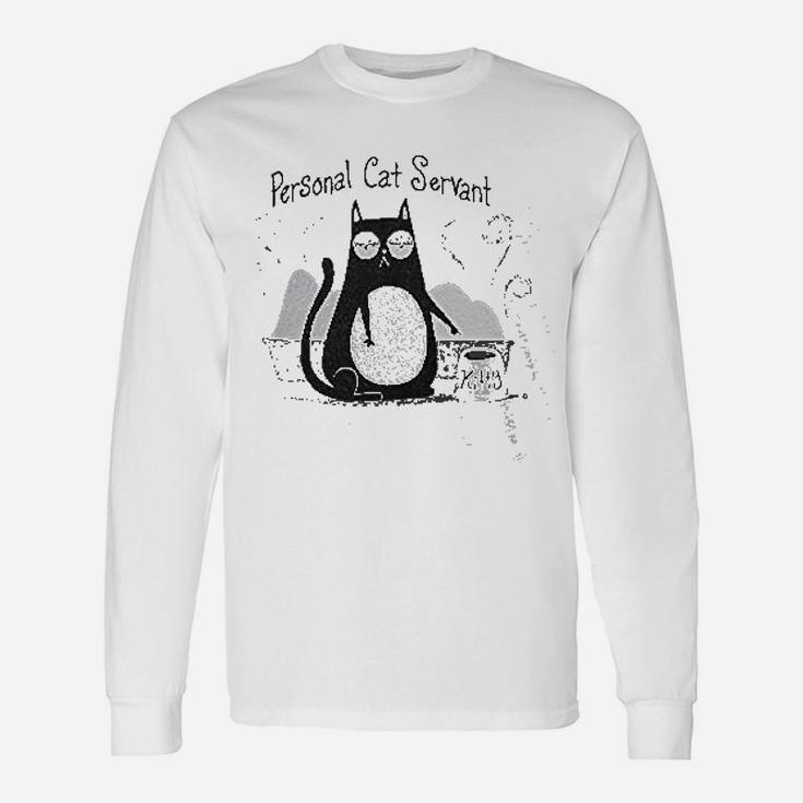 Personal Cat Servant Cat Long Sleeve T-Shirt