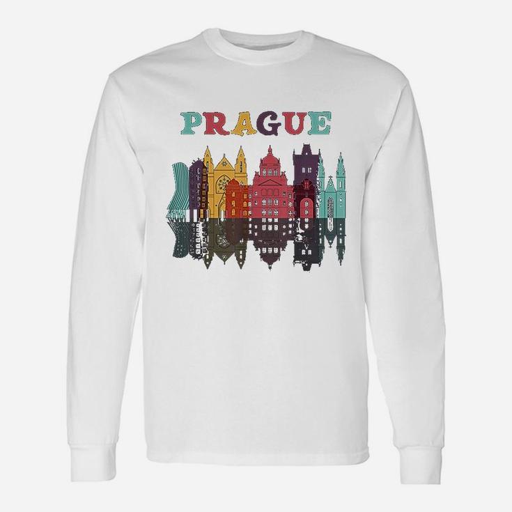 Prague Czech Republic Vacation Europian Trip Long Sleeve T-Shirt