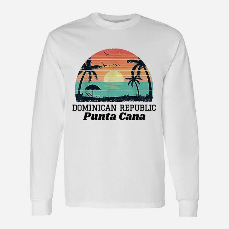 Punta Cana Beach Souvenir Dominican Republic Long Sleeve T-Shirt