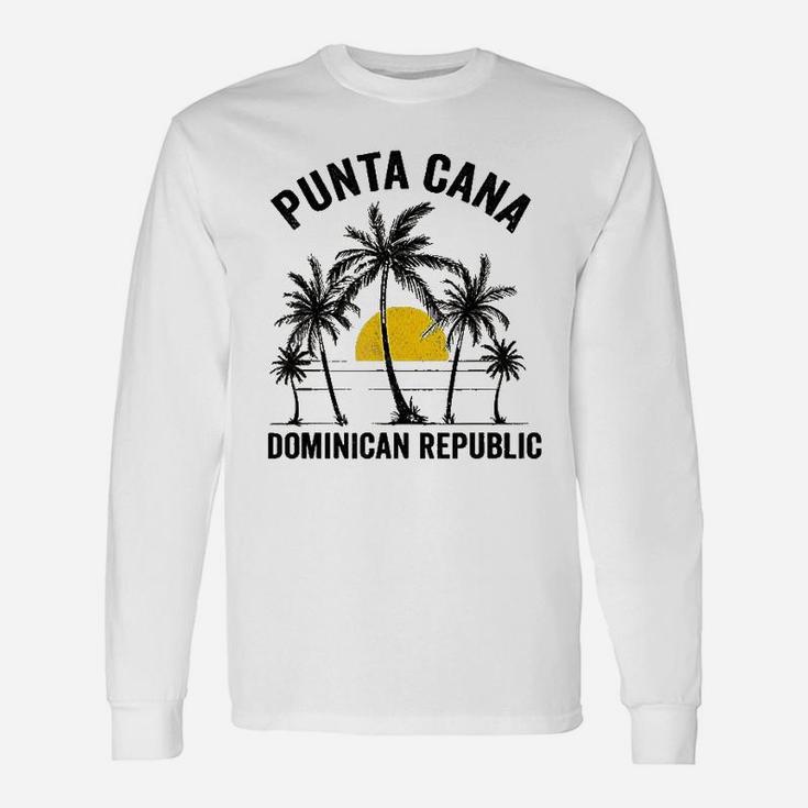 Punta Cana Beach Souvenir Dominican Republic Long Sleeve T-Shirt