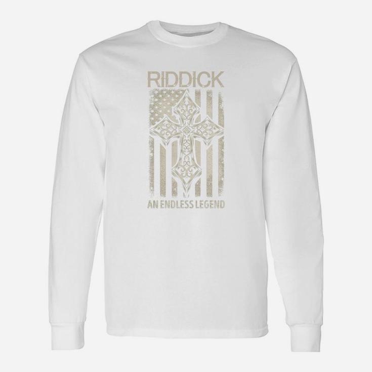 Riddick An Endless Legend Name Shirts Long Sleeve T-Shirt