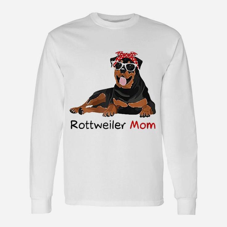 Rottweiler Mom Rottweiler Dog Long Sleeve T-Shirt