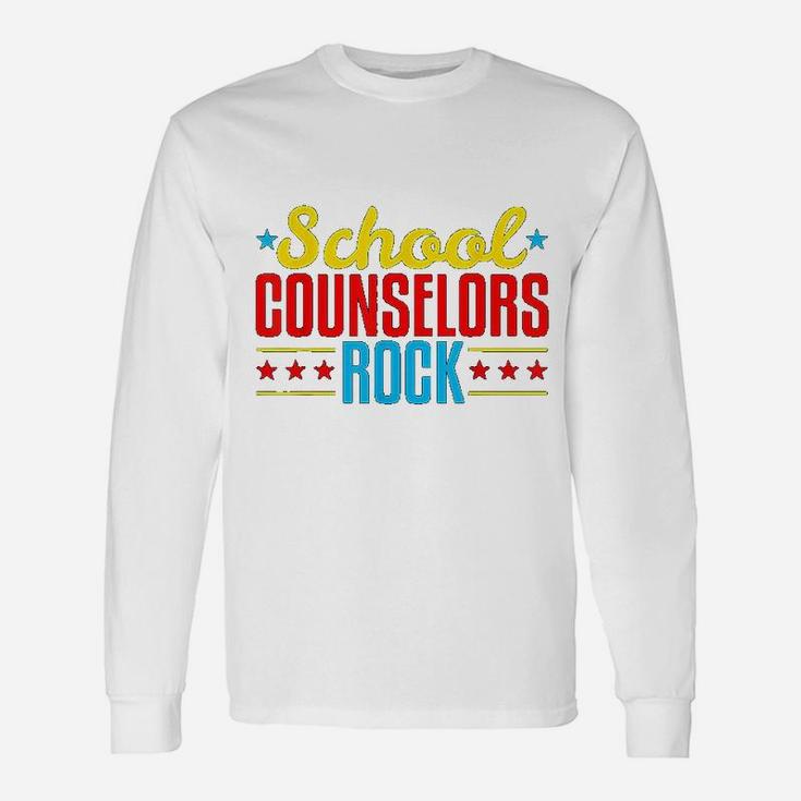 School Counselor Teacher Long Sleeve T-Shirt