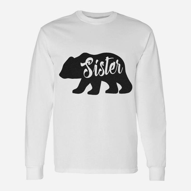 Sister Bear Cute, sister presents Long Sleeve T-Shirt