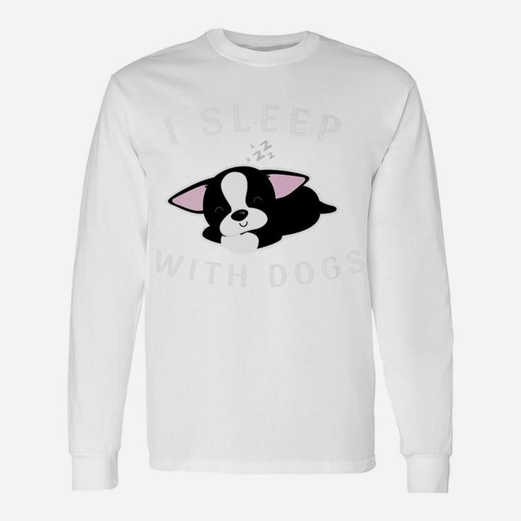 I Sleep With Dogs 20964 Long Sleeve T-Shirt