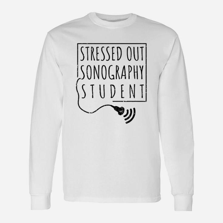 Sonographer Ultrasound Tech Technician Graduation Long Sleeve T-Shirt