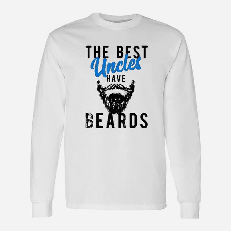 St Patricks Day The Best Uncles Have Beards Long Sleeve T-Shirt