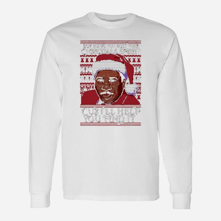 Stanley Hudson Boy Have You Lost Christmas Spirit Cuz Ill Help You Find It Christmas Shirt Long Sleeve T-Shirt