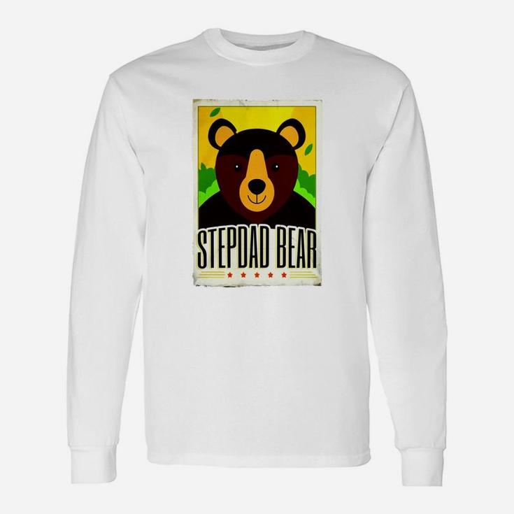 Stepdad Bear T-shirt Stepdad Long Sleeve T-Shirt