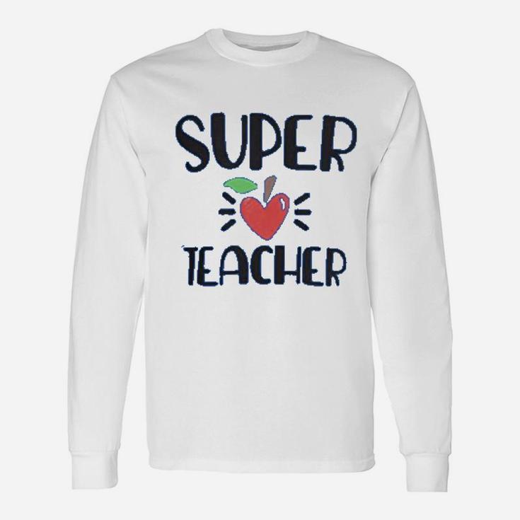 Super Teacher Teachers Day Long Sleeve T-Shirt