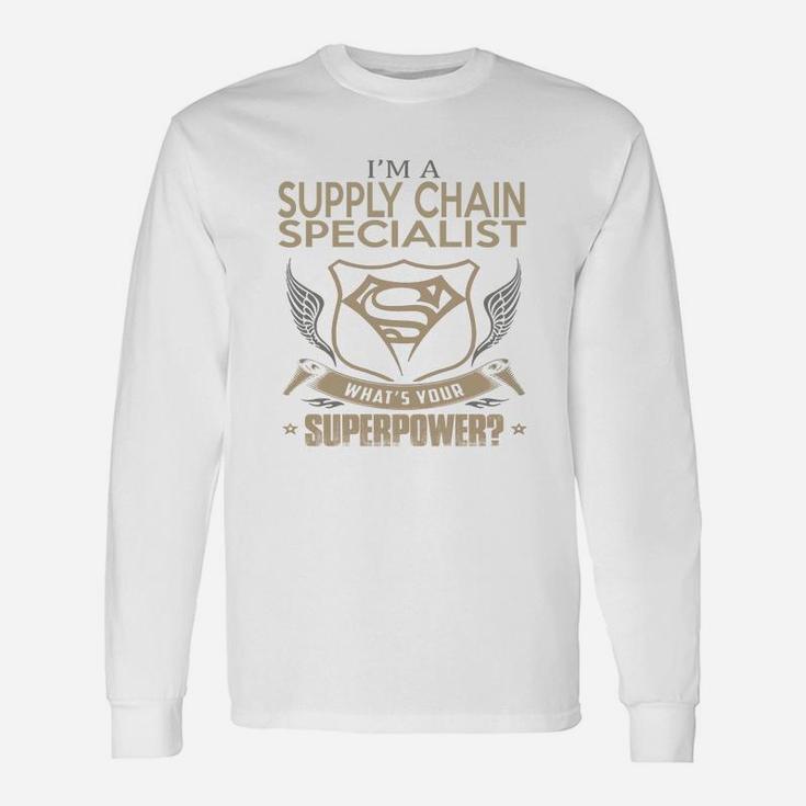 Supply Chain Specialist Long Sleeve T-Shirt