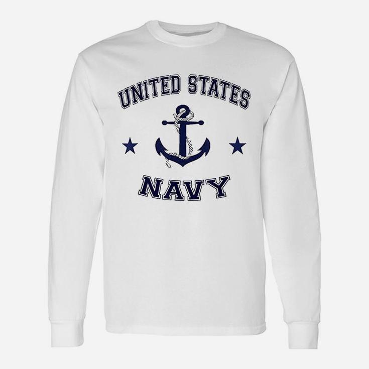 United States Navy Vintage Military Long Sleeve T-Shirt