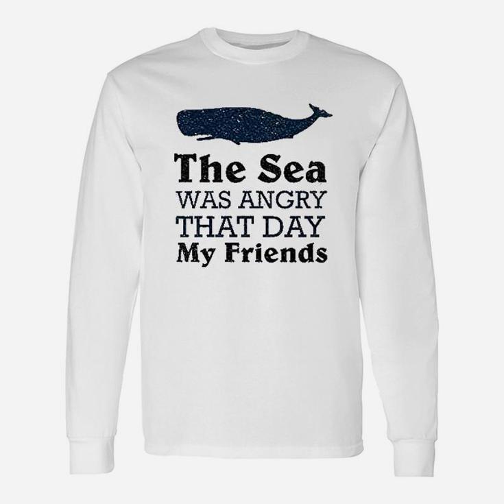 Vandelay Sea Was Angry That Day Costanza Long Sleeve T-Shirt