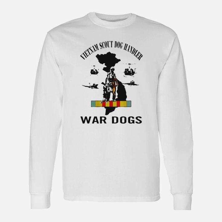 Vietnam Scout Dog Handler- Long Sleeve T-Shirt