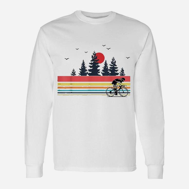 Vintage Retro Bicycle Cycling Mountain Bike Long Sleeve T-Shirt