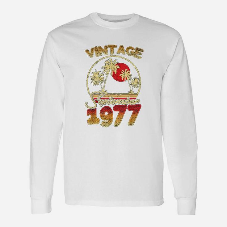 Vintage Sept 1977 Vacation Long Sleeve T-Shirt