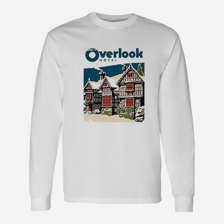 Come Visit The Overlook Hotel Vintage Travel Long Sleeve T-Shirt