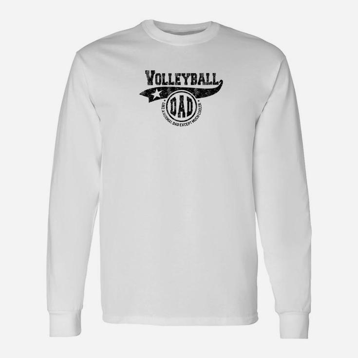 Volleyball Dad Fathers Day Father Sport Men Long Sleeve T-Shirt