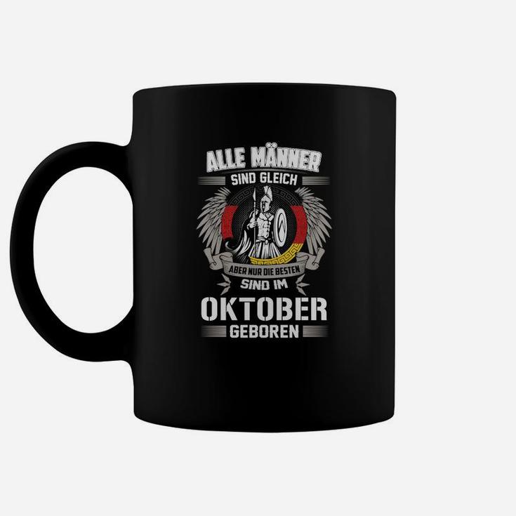 Oktober Geburtstag Herren Tassen mit Adler Motiv, Beste Männer