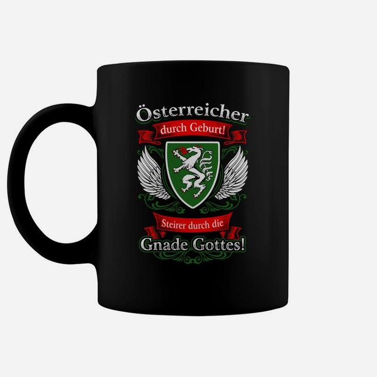 Österreichischer Adler Schwarzes Tassen, Patriotischer Spruch Tee