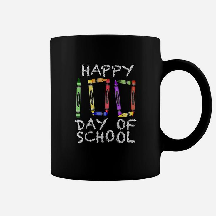 100th Day Of School Crayon 100 For Teacher Or Child Coffee Mug