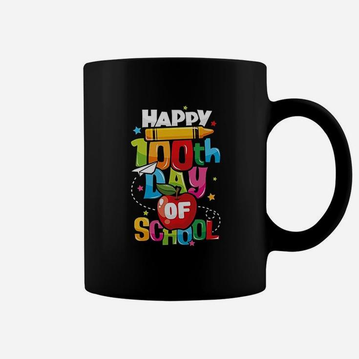 100th Day Of School Gift Happy 100 Days Of School Teacher Coffee Mug