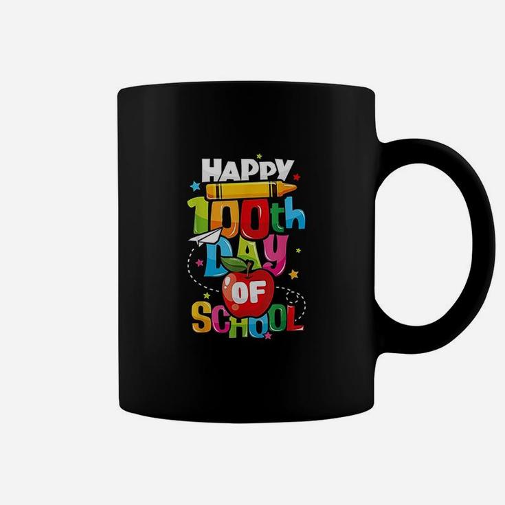 100th Day Of School Gift Teachers Kids Child Happy 100 Days Coffee Mug