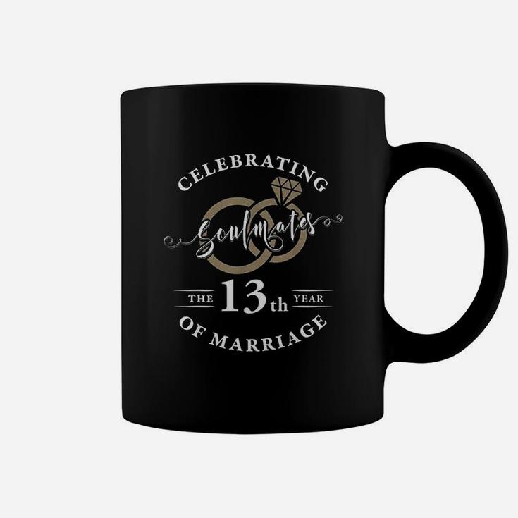 13th Wedding Anniversary 13 Years Of Marriage Gift Coffee Mug