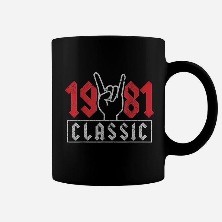 1981 Classic Rock Vintage Rock Coffee Mug