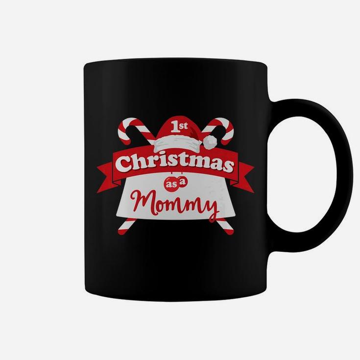 1st Christmas As A Mommy New Mom Gift Idea Coffee Mug