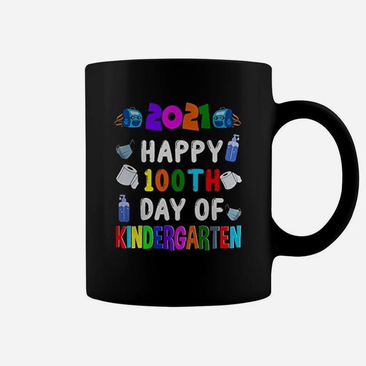 2022 Happy 100th Day Of Kindergarten Cute 100 Days  Coffee Mug
