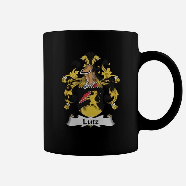 Lutz Family Crest German Family Crests Coffee Mug Seseable
