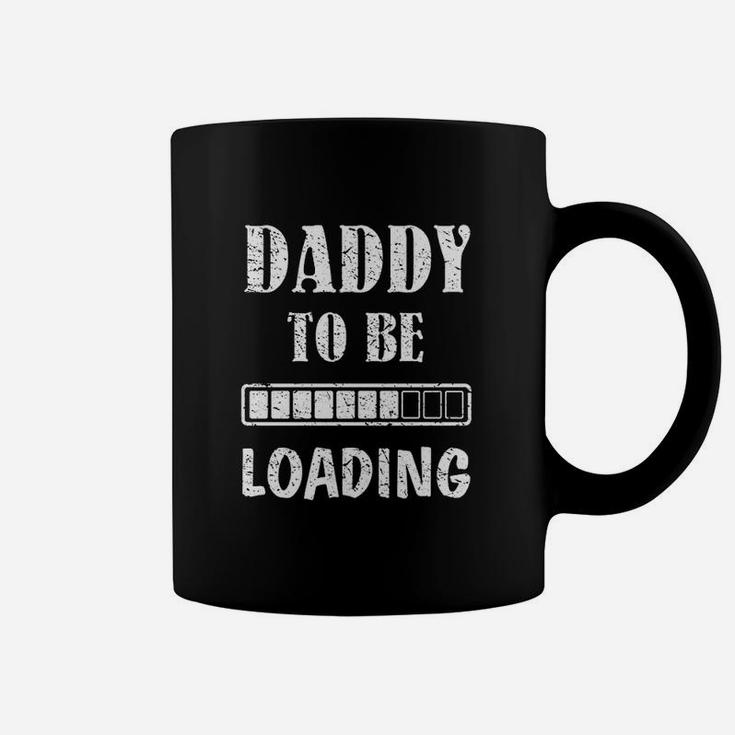 Daddy To Be Loading First Time Funny Dad Coffee Mug | Seseable
