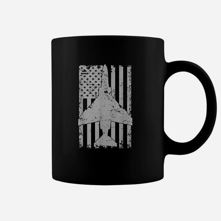 F4 Phantom Ii Fighter Jet Patriotic Military Pilot Coffee Mug Seseable