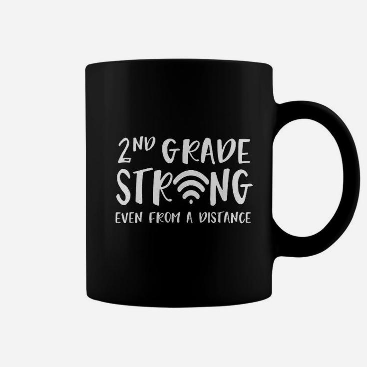 2nd Grade Strong Second Grade Teacher Distance Learning Coffee Mug
