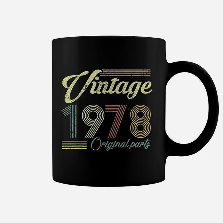 44 Years Old Made In 1978 Vintage 44th Birthday  Coffee Mug