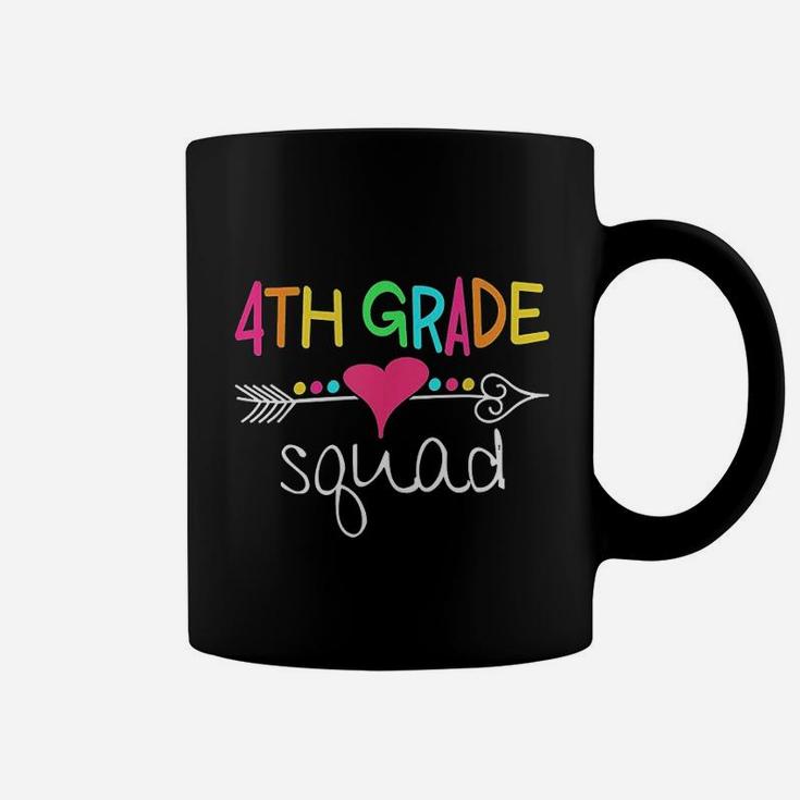 4th Grade Squad Fourth Teacher Student Team Back To School Coffee Mug