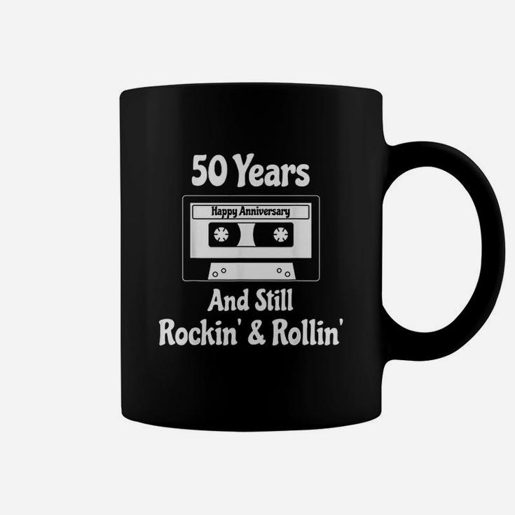 50th Wedding Anniversary Gift 50 Yearscassette Tape Coffee Mug